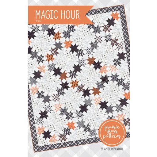 [MOD-PGP159] Magic Hour Quilt Pattern By April Rosenthal For Prairie Grass Patterns