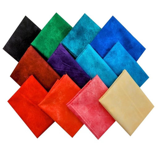 [PP-SuedeF4] Suede Fat Quarter Bundle from P&B Textiles