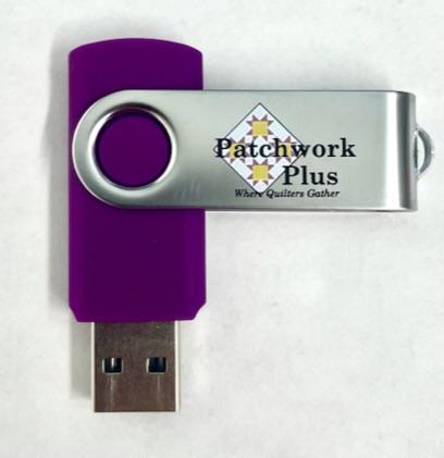 [PP-USB2LOGO] 2Gb Swivel Usb With Patchwork Plus Logo