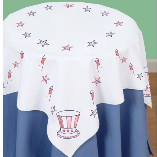 [JD-550-674] Independence Day Table Topper from Jack Dempsey