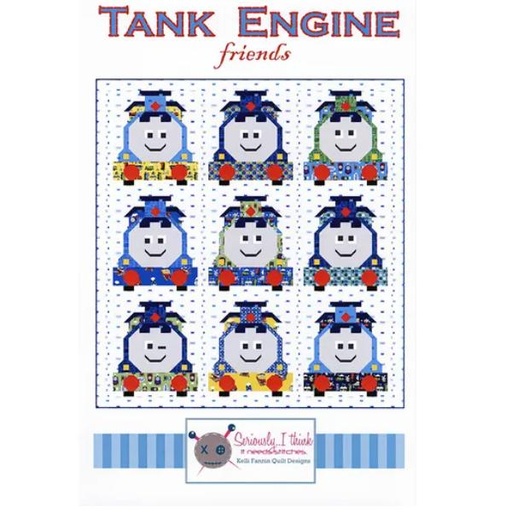 [KFQP-164] Tank Engine Friends Pattern By Kelli Fannin