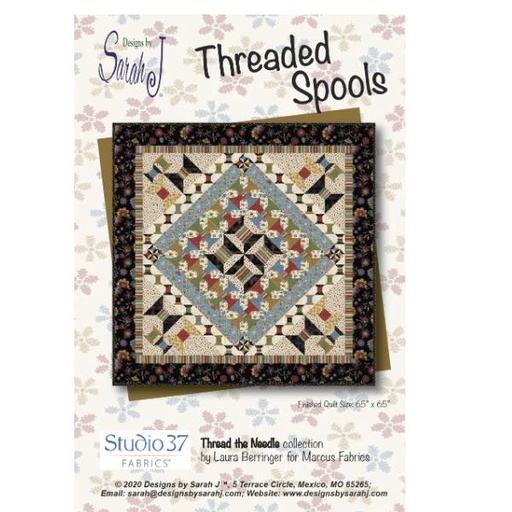 [DSJ-2074] Threaded Spools From Designs By Sarah J