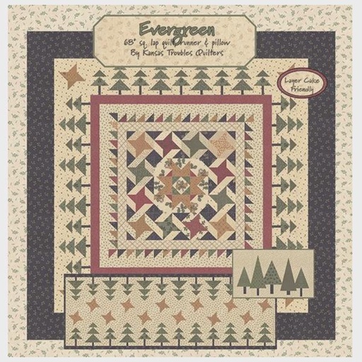 [KT-20131] Evergreen Pattern By Kansas Troubles Quilters