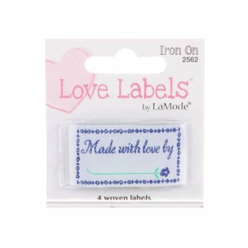 [CKR-2562QL] Iron On Love Labels