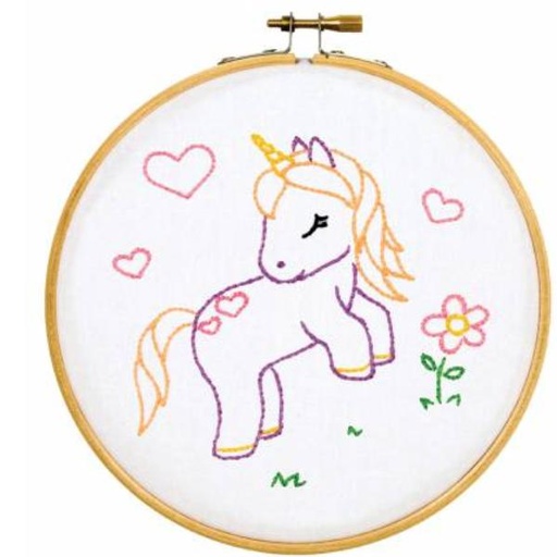 [JD-4096-929] Baby Unicorn Hoop Kit