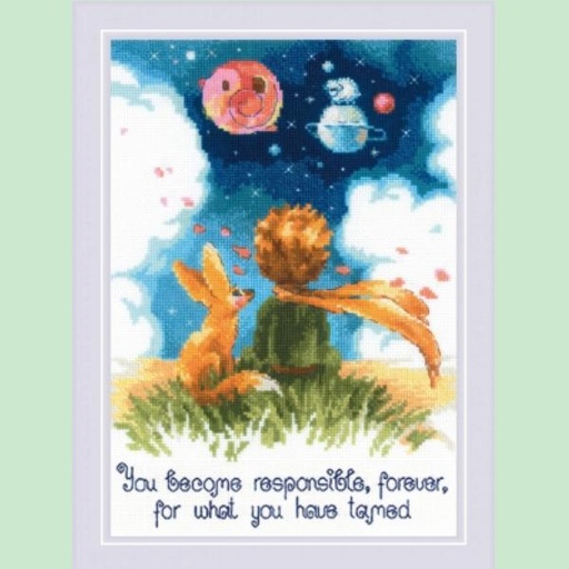 [WI-RL1861] The Little Prince Cross Stitch Kit By Riolis