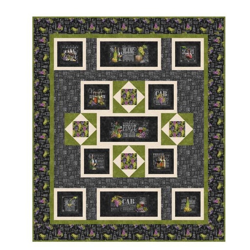 [PP-AfternoonGatherin] Afternoon Gathering Quilt Kit From Northcott