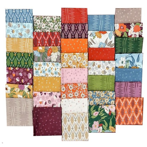 [PP-SlowStrollF4] Slow Stroll Fat Quarter Bundle From Moda