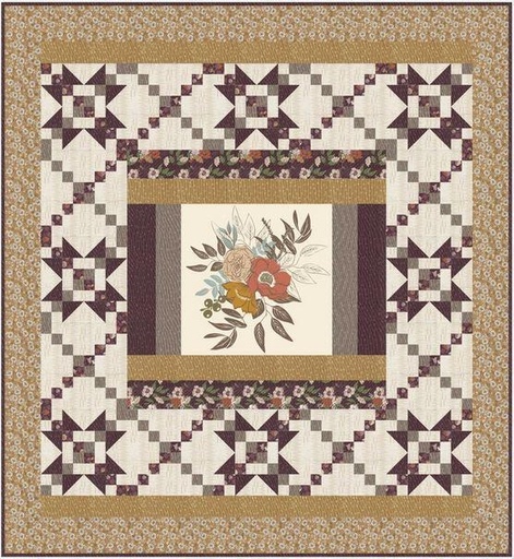 [PP-IndianSummerQ2] Indian Summer Quilt 2 Featuring Slow Stroll From Moda