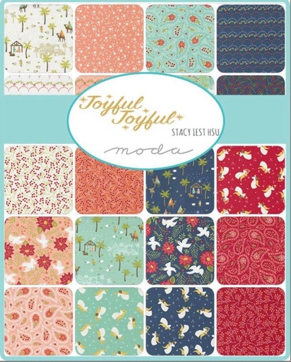 [MOD-20800LC] Joyful Joyful Layer Cake by Stacy Iest Hsu for Moda Fabrics