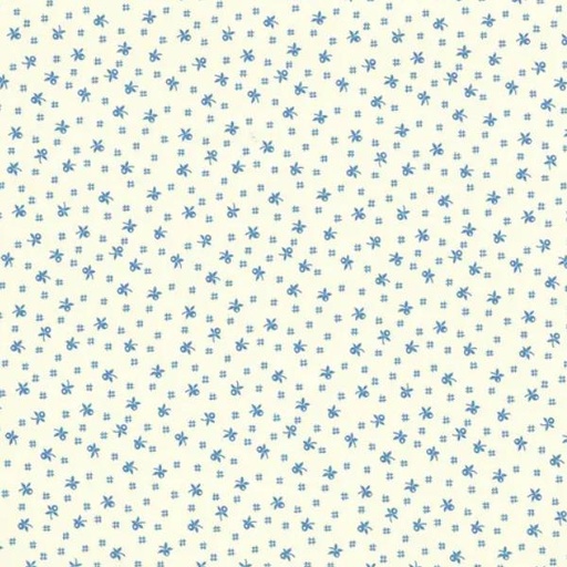 [KAUF-21036-4] Sunnyside Farm Cherries Blue By Debbie Beaves From Flowerhouse For Robert Kaufman Fabrics