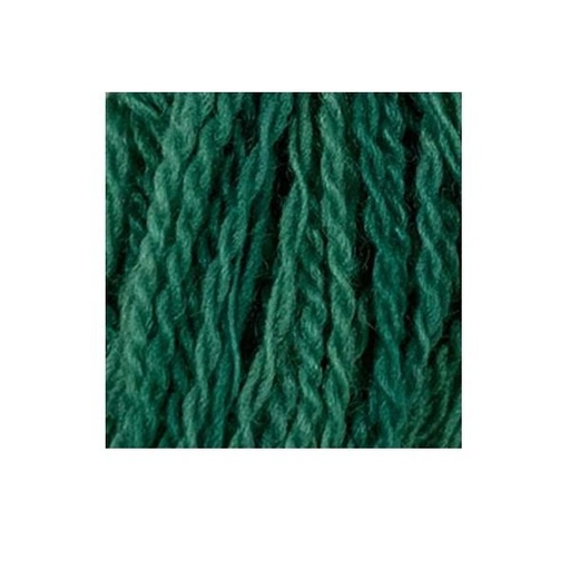 [VI-WF15-W16] Merino Variegated Wool Thread, Emerald Greens, Size 15