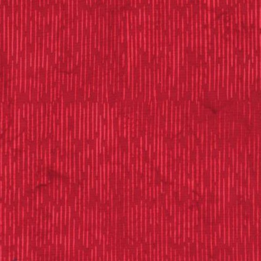 [ANF-857Q-1] Between The Lines Batik Red By Anthology Fabrics