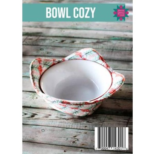 [CM-202113] Bowl Cozy Postcard Pattern From Carolina Moore