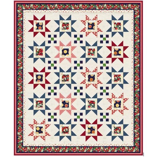 [PP-CherryPieKit] Cherry Pie Quilt Kit From Timeless Treasures