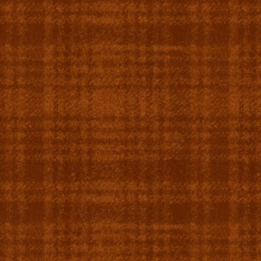 [MAY-F18501-O] Woolies Flannel Plaid Orange By Bonnie Sullivan For Maywook