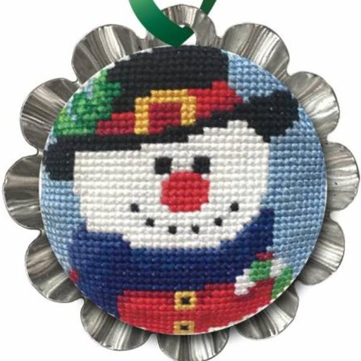 [CN-0110] Jolly Snowman Tin Kit From Colonial Needle