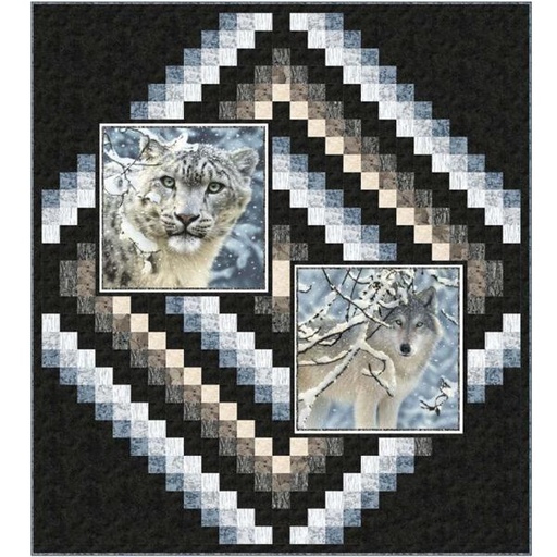 [PP-SpiritAnimalsKit] Spirit Animals Quilt Kit From P& B