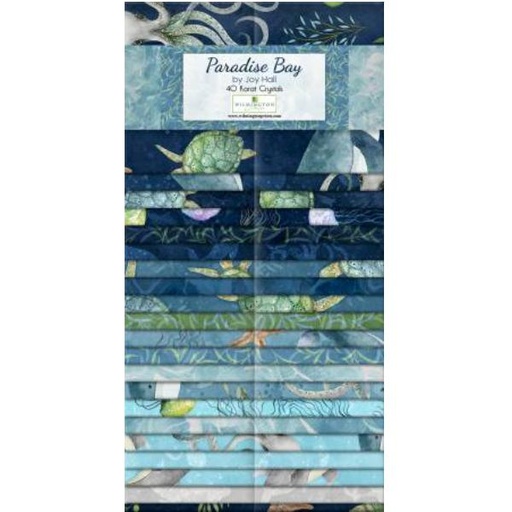 [WP-840-742-840] Paradise Bay 2.5" Strips by Joy Hall for Wilmington Prints