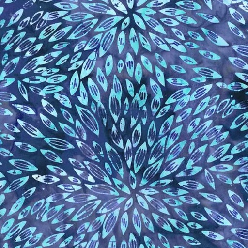 [ANF-2376-LUNA] Luna Batik Abstract Petals Luna By Anthology Fabrics