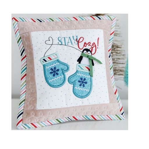 [PP-StayCozyKit] Stay Cozy Fabric, Pillow, And Embellishment Kit