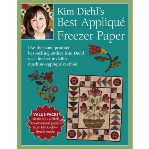 [MA-P157A] Kim Diehl's Best Applique Freezer Paper 50 Sheets from Martingale