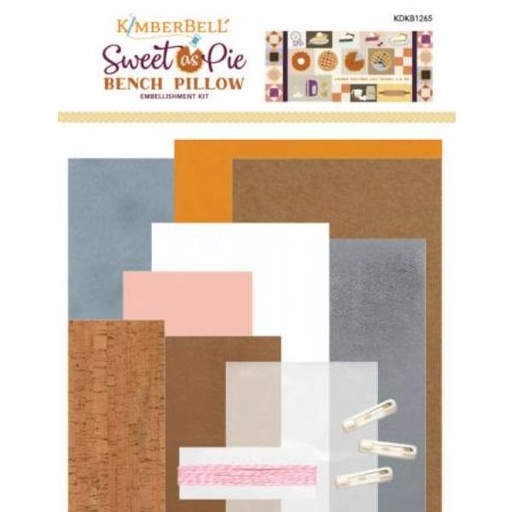 [KD-KB1265] Sweet As Pie Bench Pillow Embellishment Kit By Kimberbell