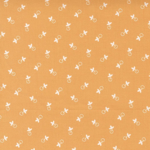 [MOD-20456-14] Cinnamon Cream Berry Leaf Butterscotch By Fig Tree Co. For Moda