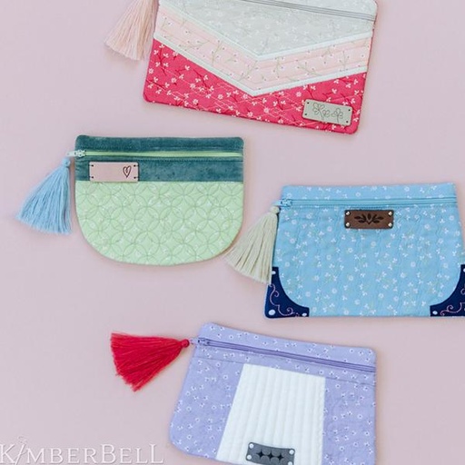 [KBD-5122] Pretty & Posh Zipper Pouch