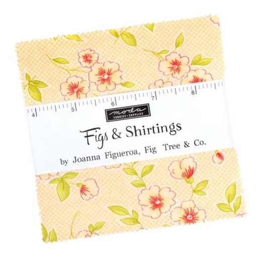 [MOD-20390PP] Figs & Shirtings Charm Pack by Joanna Figueroa for Moda Fabrics