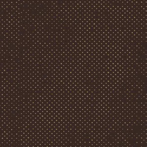 [COW-3659-16] YAY! Coffee Dot Dark Brown by Dan DiPaolo for Clothworks