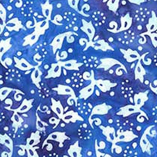 [NOR-80873-46] Birds Of Paradise Pearl Blue By Banyan Batiks For Northcott