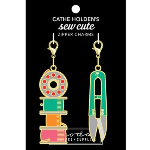 [MOD-CH109] Bobbin Zipper Pulls 2ct by Cathe Holden for Moda