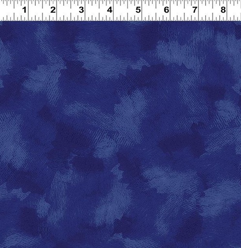 [COW-3733-92] Faith Digital Texture Dark Royal Blue By Heatherlee Chan For Clothworks