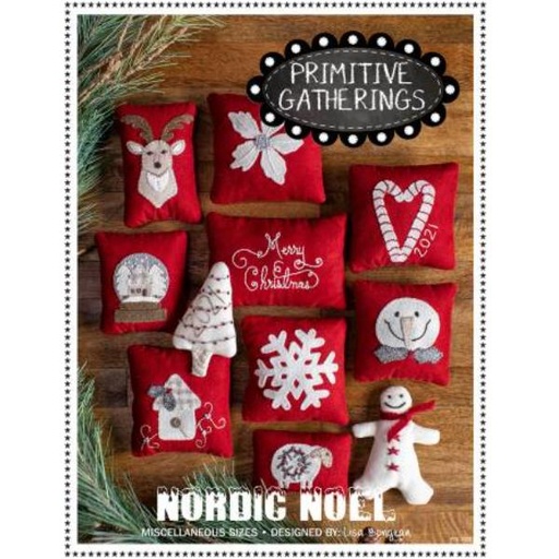 [PRI-788] Nordic Noel By Lisa Bongean For Primitive Gatherings