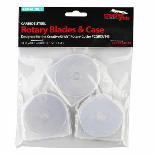 [CGR-RB45-30] Creative Grids 45mm Replacement Rotary Blade 30pk