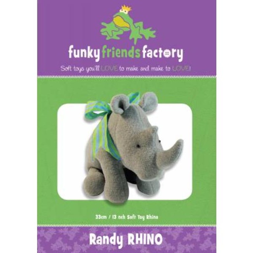 [FF-4491] Randy Rhino By Funky Friends Factory