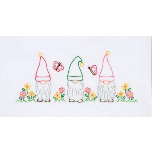 [JD-1600-118] Pillowcase Pe Gnomes By Jack Dempsey