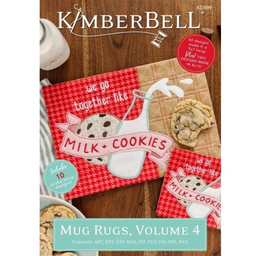 [KD-599] Kimberbell Mug Rugs, Volume 4 Cd By Kimberbell