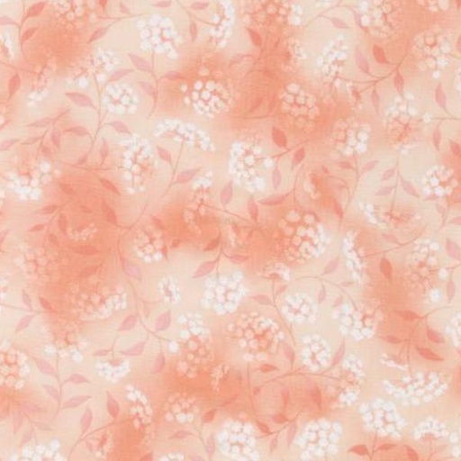 [KAUF-21319-144] Fusions Flowers Peach From Robert Kaufman