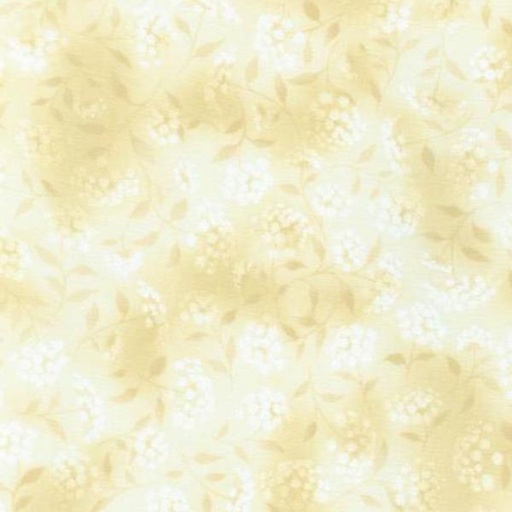 [KAUF-21319-265] Fusions Flowers Parchment From Robert Kaufman