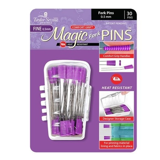 [MP-219638] Magic Pins Fork Fine 30pc form Taylor Seville