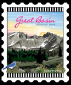 [ZEB-Great Basin] National Parks Stamp: Great Basin