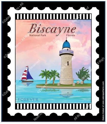 [ZEB-Biscayne] International City Stamp: Biscayne