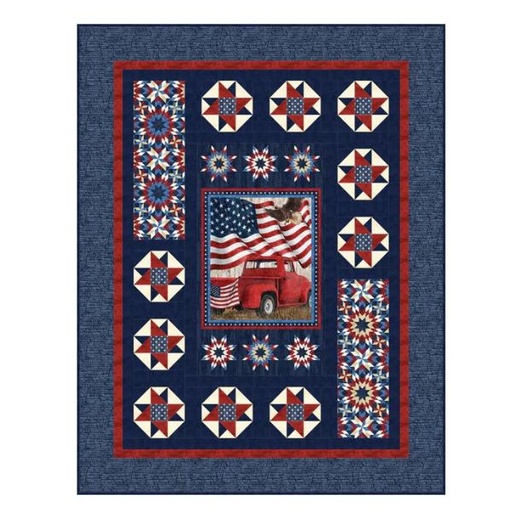 [PP-FreedomParade] Freedom Parade Quilt Kit