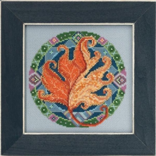 [WIC-MH17-2113] Mandala Quartet Fall Mandala 2021 from Mill Hill