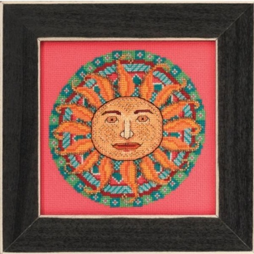 [WIC-MH17-2112] Mandala Quartet Summer Mandala 2021 Cross Stitch Kit from Mill Hill