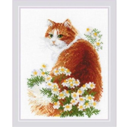 [WI-RL-2110] Ginger Meow Cross Stitch Kit from Riolis