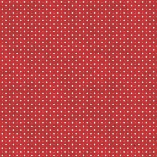 [WF-53639-2] Beacon Six Points Red By Whistler Studios For Windham Fabrics