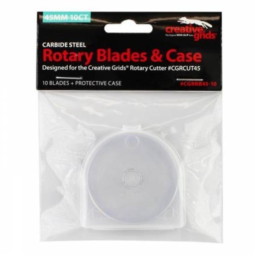 [CGR-RB45-10] Creative Grids 45mm Replacement Rotary Blade 10pk